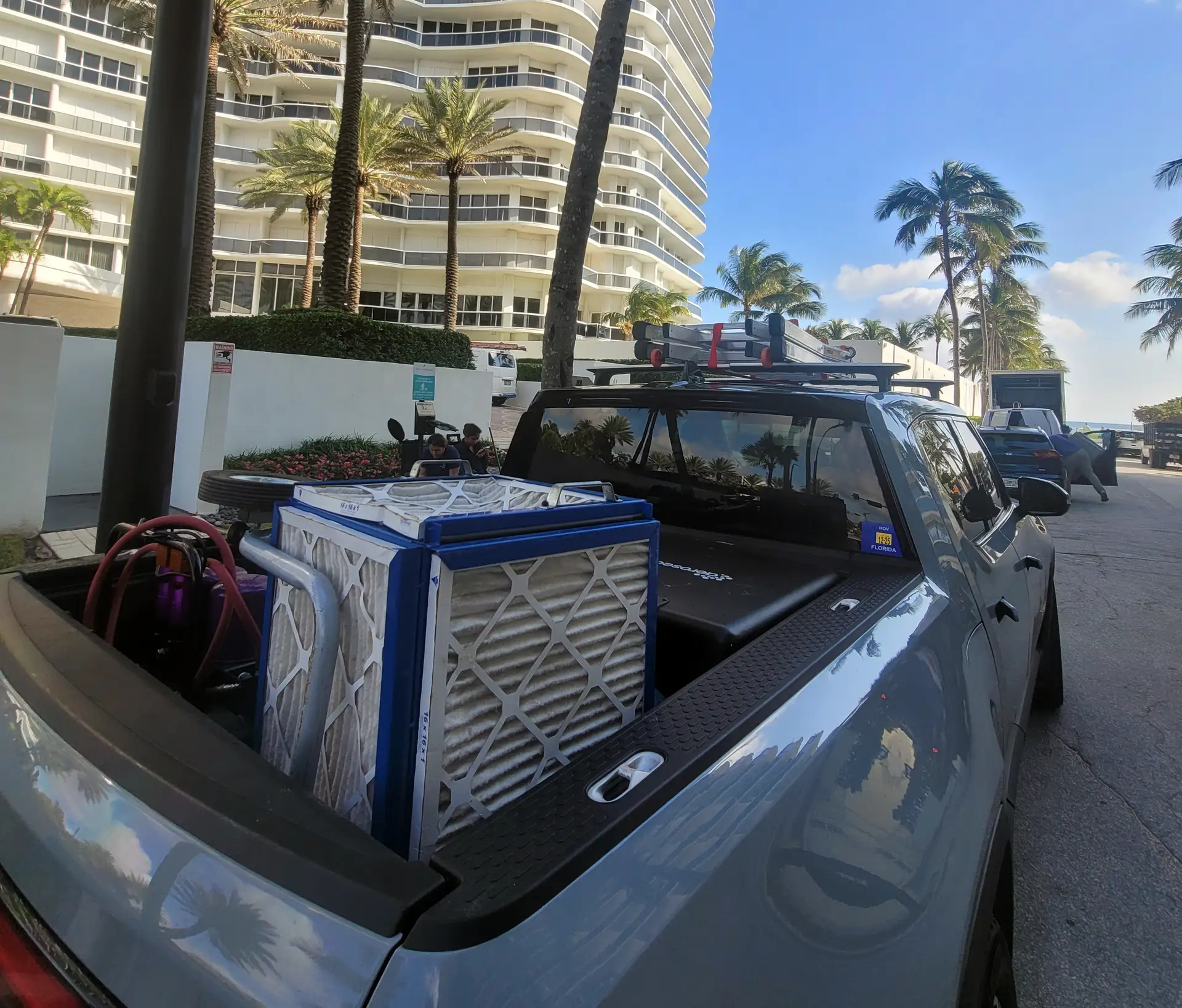 Clean Air Miami Aeroseal duct sealing - professional HVAC service in South Florida