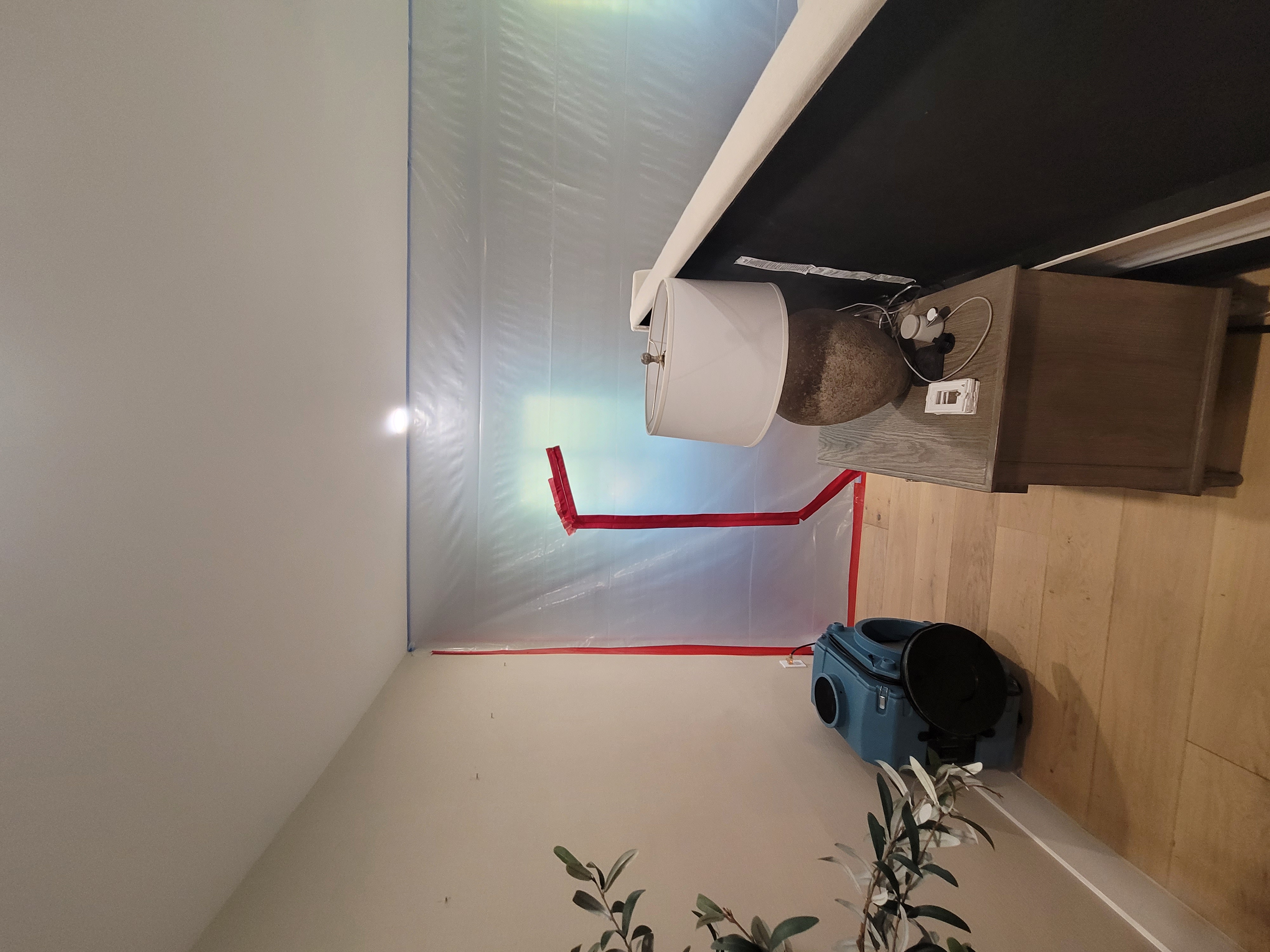 Professional mold containment room setup for safe remediation in South Florida property