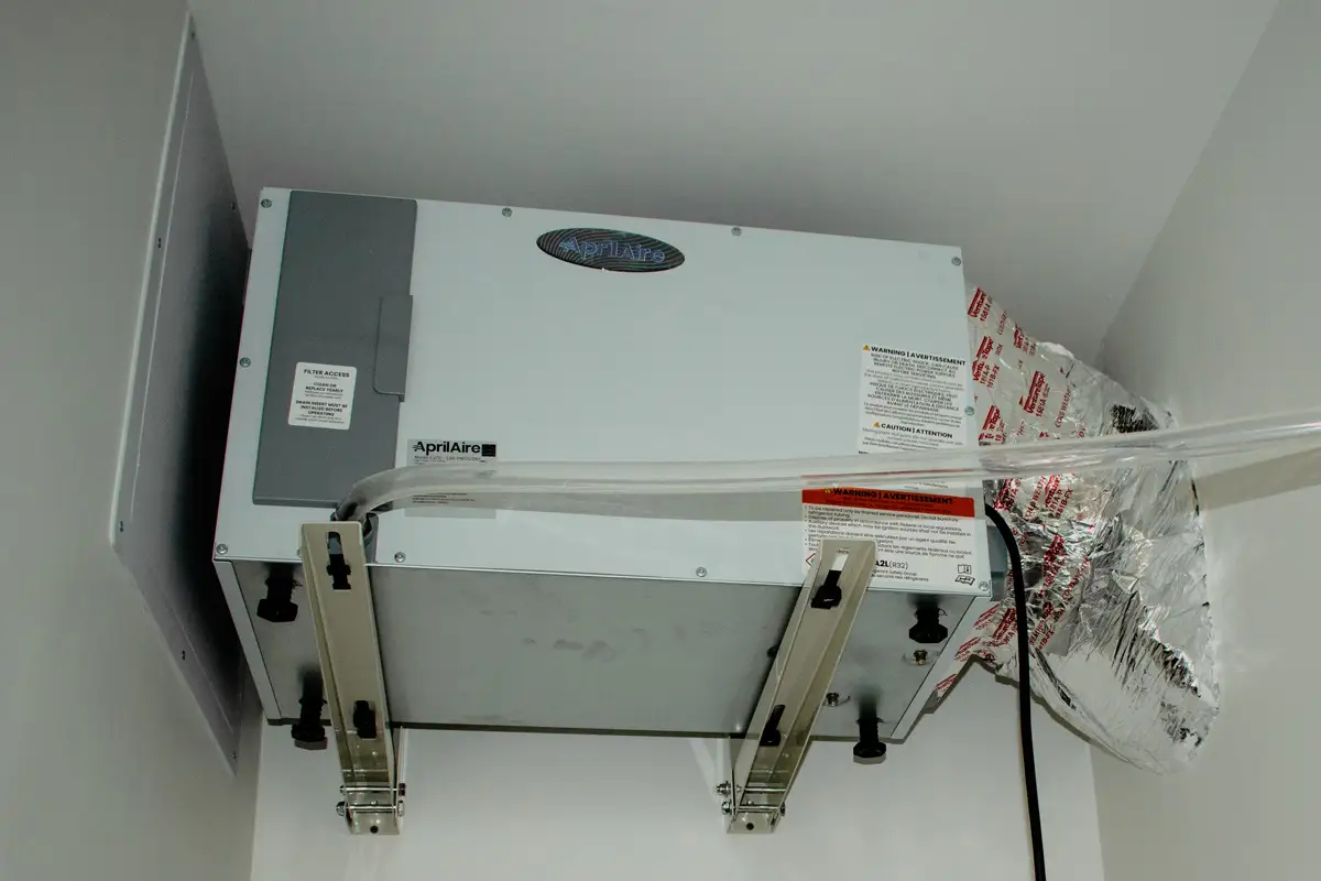 Whole-home dehumidification system installation for humidity control in South Florida residence